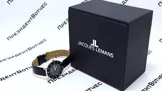 Часы Jacques Lemans 1-1948E  - видео обзор от PresidentWatches.Ru