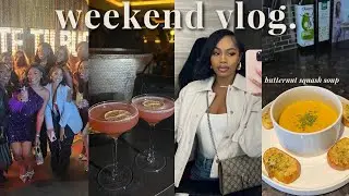 VLOG: Luxury Fragrance Haul, A Black Esthetician, Butternut Squash Soup Recipe, Brunch w/ BobbiBrown