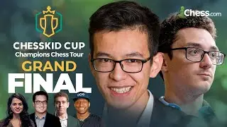 Caruana vs Abdusattorov Face-off in the Grand Final of ChessKid Cup 2023 | Winner Takes $30,000!