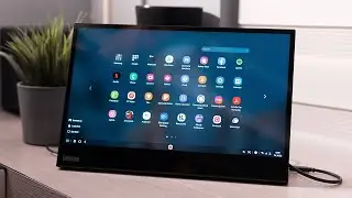 Lenovo ThinkVision M14t | A Slim Touchscreen Portable Monitor!