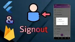 #11 Flutter&Firebase SignOut implementation