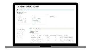 Import Export Tracker | How to track import and export of a business in 