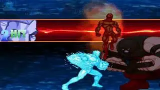 INTERNATIONAL MUGEN TOURNAMENT- ICEMAN & HUMAN TORCH VS JUGGERNAUT  5-2-20