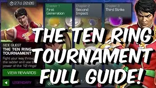 How To Get The Best Rewards - The Ten Ring Tournament Full Guide - Marvel Contest of Champions