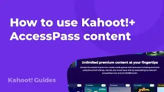 Kahoot!+ Access Pass Explained – How to Use Premium Content