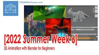 [2022 STEAMforTeens Summercamp] Blender for beginners