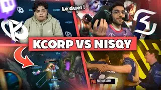 NISQY CONTRE LA KCORP, LE DUEL - Best Of LoL #722 Réactions