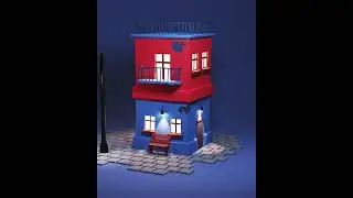 Modeling House in Blender (timelapse)