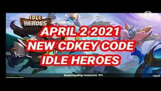 APRIL 2 2021 - NEW REDEEM CDKEY CODE FOR IDLE HEROES