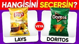 Hangisini Tercih Edersin? Atıştırmalıklar 🍫 Abur Cubur Özel 🍕🍭