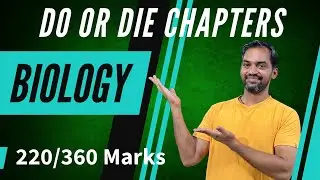 High weightage chapters Biology | 220 marks from 5 Units | NEET 2023