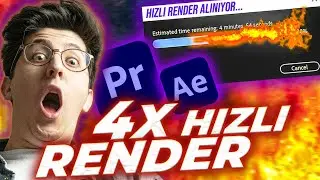 Adobe Premiere Proda 4 KAT HIZLI RENDER ALMAK!