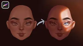 Dramatic Lighting Tutorial | Sun Light | Procreate Tutorial