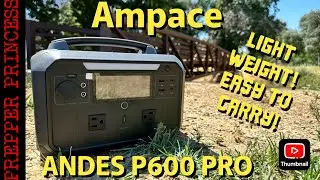 MAKE LIFE EASY WHEN THE POWER GOES OUT! AMPACE ANDES P600 PRO!