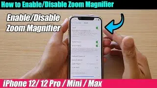 iPhone 12/12 Pro: How to Enable/Disable Zoom Magnifier