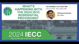 What's happening with the 2024 IECC residential provisions?