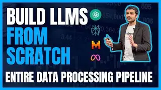 The entire Data Preprocessing Pipeline of Large Language Models (LLMs)