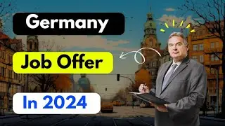 Germany Job Offer In 2024 | Germany Work Visa | Complete Details #ausbildung #germany #europe #visa