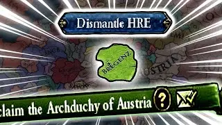 CRUSHING the HRE as a 5 Development OPM in EU4 1.37