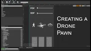 Unreal Engine 4 Arch-viz Tutorial Course part 10-12 Creating a Drone Pawn