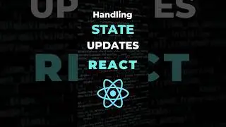 handling state updates in react. #reactjs #reactjstutorial #webdevelopment