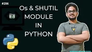 OS & Shutil Module In Python In Hindi || File Handling using python || Python For beginners 