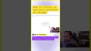 How to Create a Chrome User Profile - Word Press Website with HostGator & NameCheap Part 1