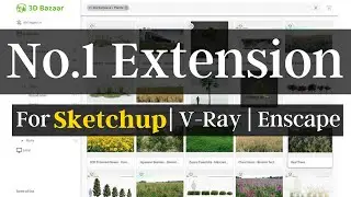 Best Extension for SketchUp | V-ray | Enscape