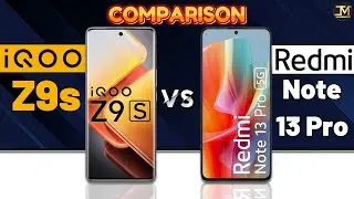 iQOO Z9s vs Redmi Note 13 Pro : Which Phone is Best❓🤔