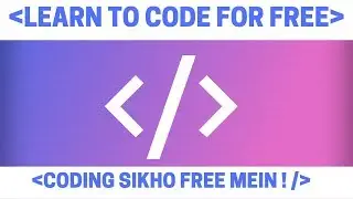 How to Learn to CODE for Free for Beginners in 2019 by Codecademy | Hindi | Techno Vaibhav