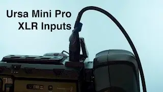 Ursa Mini Pro XLR Inputs & Sound Features