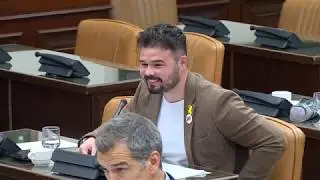 GABRIEL RUFIAN (ERC) interroga a IGNACIO GONZALEZ (10/04/2017)