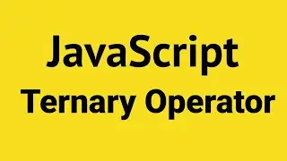 JavaScript  Ternary Operator #javascriptforbeginners  #javascript