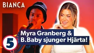 Myra Granberg & B.Baby uppträder med nya hitlåten Hjärta | BIANCA | Kanal 5 Sverige