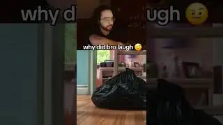 why did he laugh? 🤨