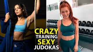 Crazy Judo Training Of Powerful And Very Beautiful Female Judokas