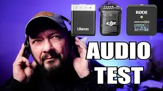 Audio Test of Ulanzi AM18 vs RODE vs DJI Mic 2 #UlanziAM18