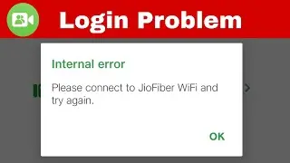 Jio Join Internal Error Problem | jio join internal error | jio join app internal error problem
