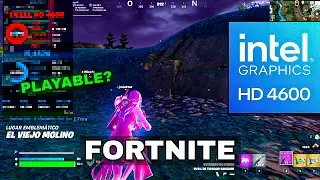 FORTNITE CHAPTER 5 SEASON 2 in INTEL HD 4600 + i5 4570