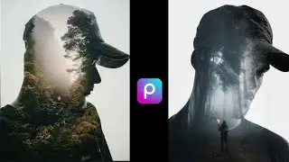 Double exposure photo editing in PicsArt || PicsArt photo editing tutorial 