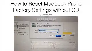 How to Reset Macbook Pro to Factory Settings without CD - 3 Free Steps!