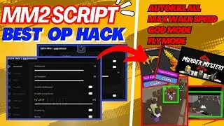 Murder Mystery 2 Script Hack OP GUI Auto Kill All | God Mode | Max Speed | Auto Fly [NEW] | ROBLOX