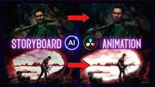 Animating Storyboards with AI and DaVinci Resolve (AI Filmmaking)