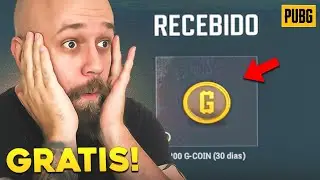 GCOIN E CAIXAS GRATIS NO PUBG PRIME VOLTOU FORTE!