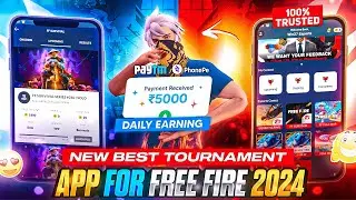 BEST TOURNAMENT APP FOR FREE FIRE💰 - 100% TRUSTED💯✅ | FREE FIRE BEST TOURNAMENT APP 2024👌