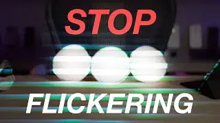 How to stop flickering video