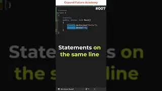 C# One Minute Tutorial - 007 - Expand Future Academy #shorts #programming #csharp #dotnet #coding