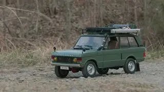 Land Rover SCX10 II Range Rover Classic  Mountain Road Drive