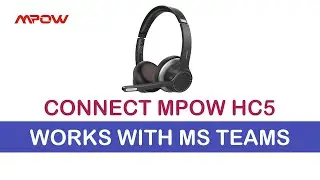 How to connect MPOW HC5 Bluetooth Headphones to Windows 10 Laptop