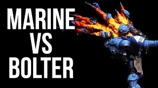 ULTRAMARINE VS BOLTER. How I made a Space Marine explode.